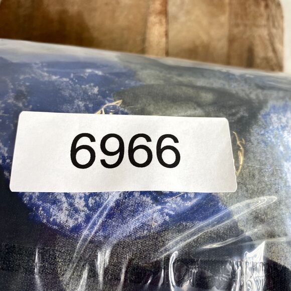 Vintage Jerzees Sweater Men's XL Navy Crew Neck 90s Single Stitch Wolf Full Moon - Picture 10 of 10